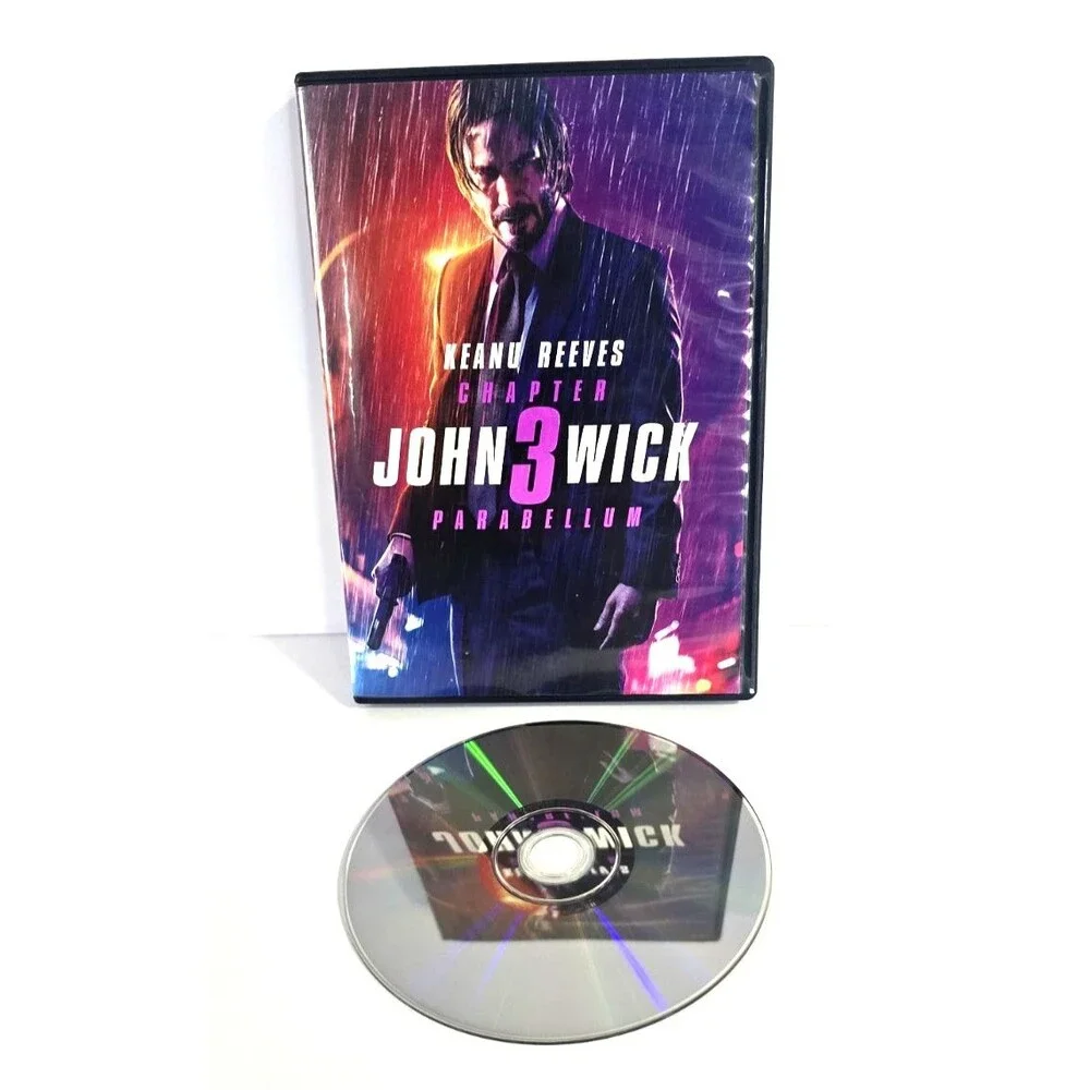 John Wick 1, 2 & 3 Movies Blue-ray & DVD Keanu Reeves - Picture 8 of 8